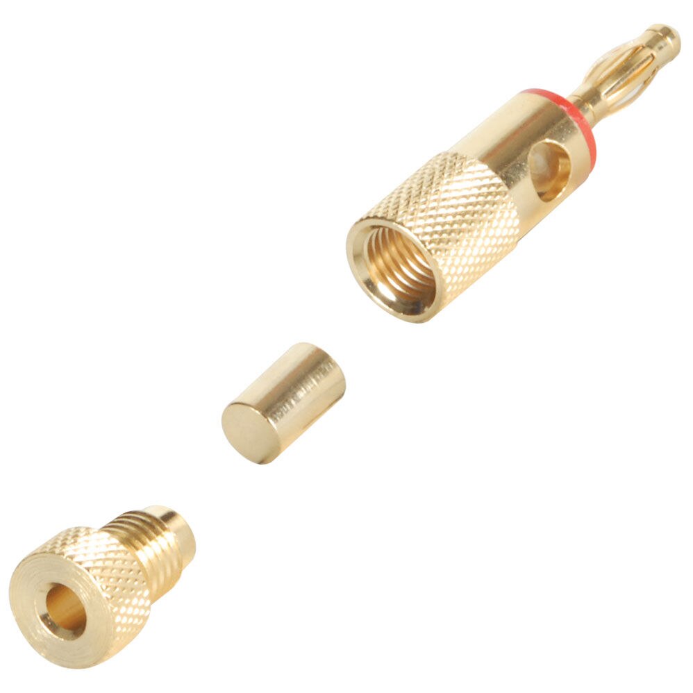 Parts Express Banana Plug Pair Compression Type